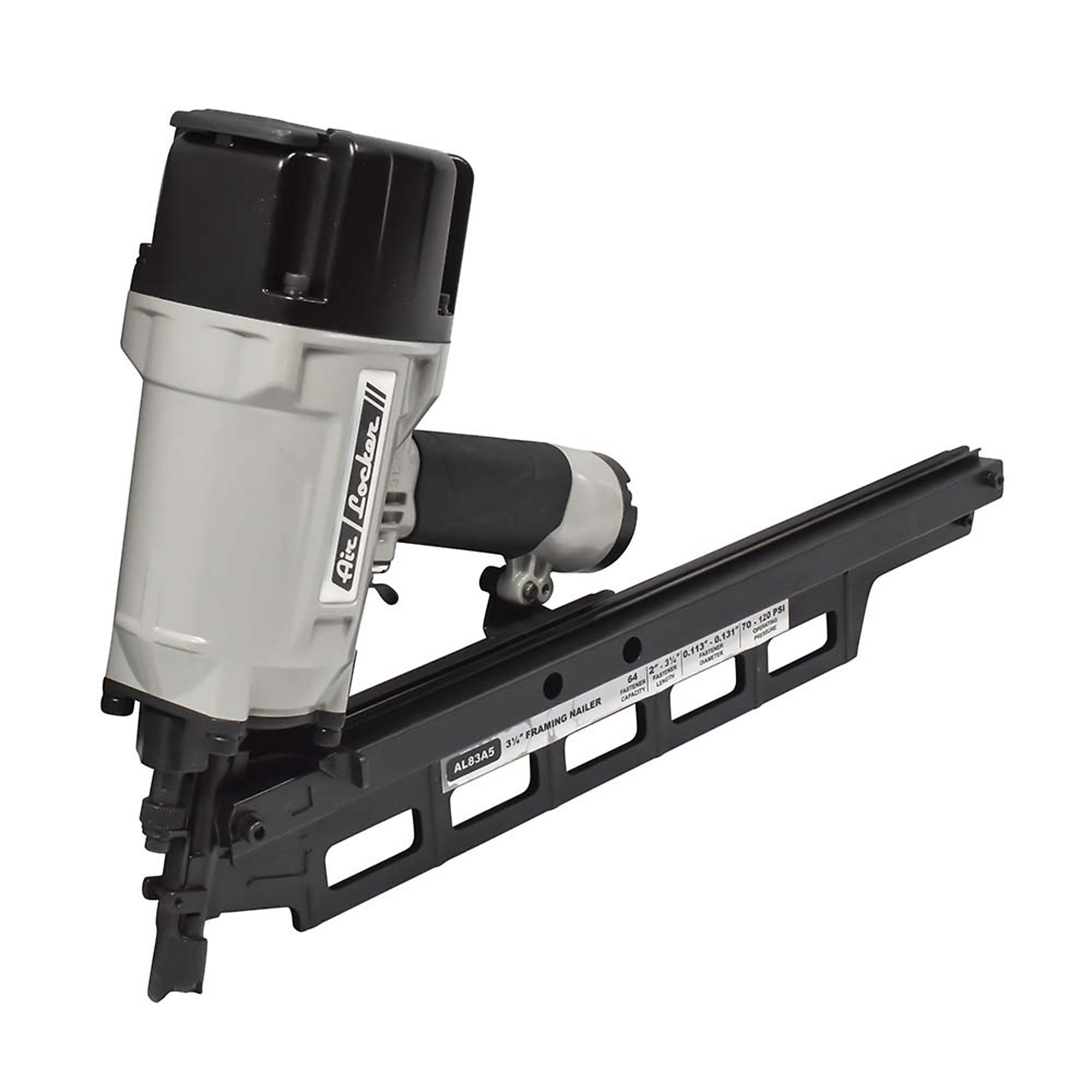 Air Locker AL83A5 21 Degree 3-1/4 Inch Full Round Head Framing Nailer